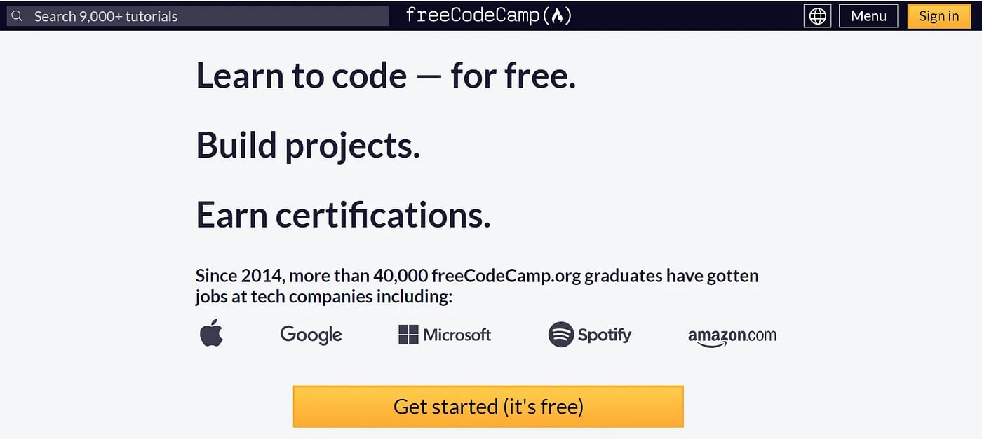 free code cap