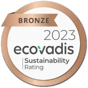 Ecovadis Sustainability Rating: Bronze 2023